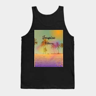 Art to reality through messages Tank Top